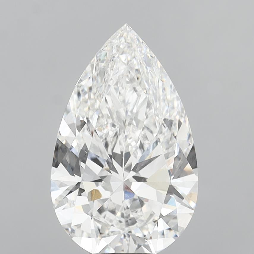 6.04 ct. pear Lab Grown Diamond front image