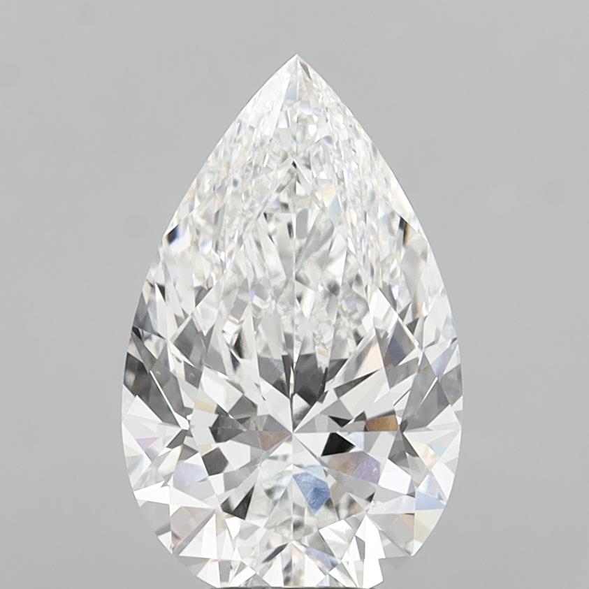 6.03 ct. pear Lab Grown Diamond front image