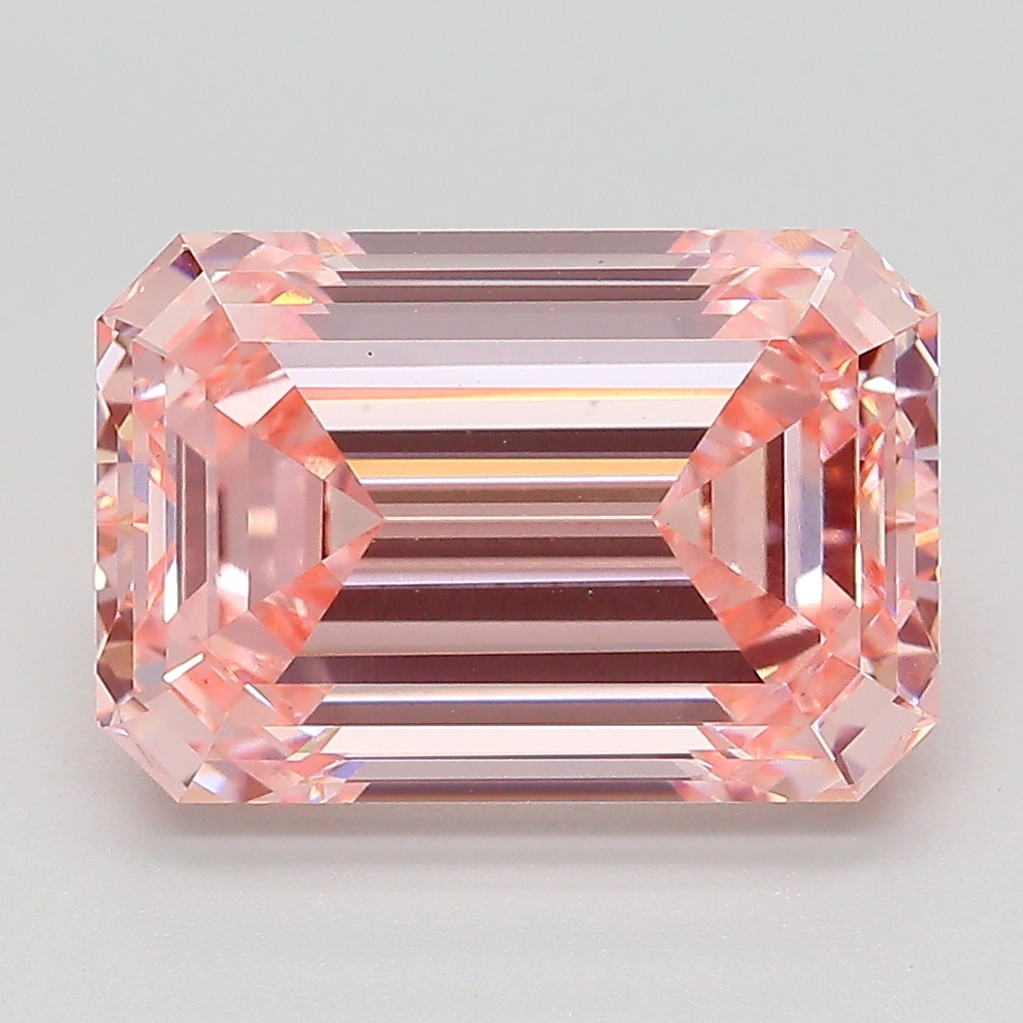5.01 ct. emerald Lab Grown Diamond front image