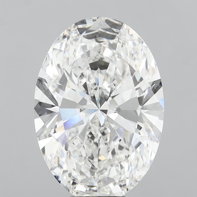 8.03 ct. oval Lab Grown Diamond front image