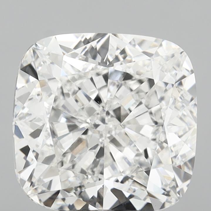 6.06 ct. cushion Lab Grown Diamond front image
