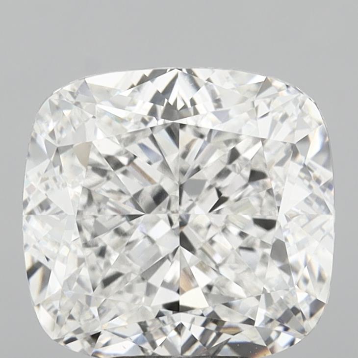 6.02 ct. cushion Lab Grown Diamond front image