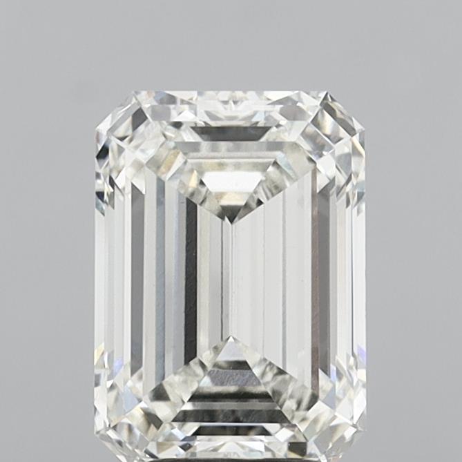 4.10 ct. emerald Lab Grown Diamond front image