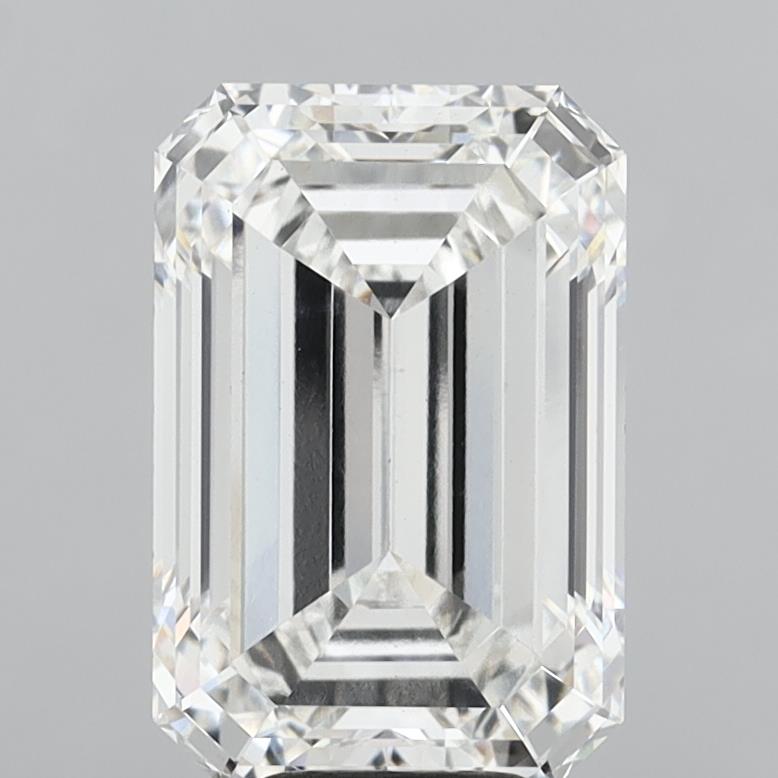 8.09 ct. emerald Lab Grown Diamond front image