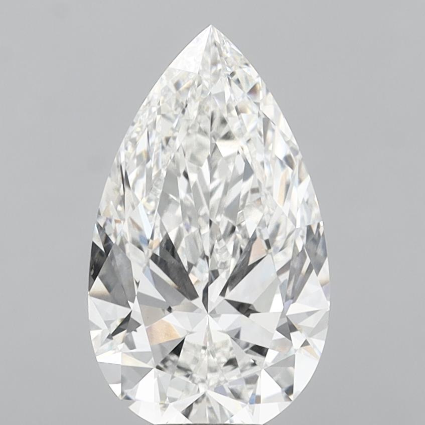6.08 ct. pear Lab Grown Diamond front image