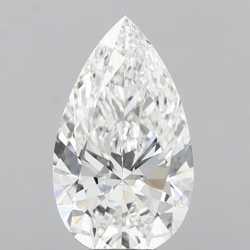 6.08 ct. pear Lab Grown Diamond front image