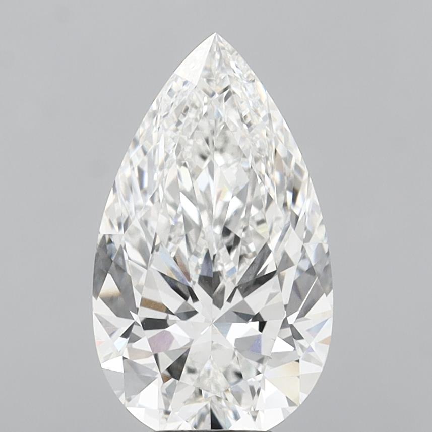 6.06 ct. pear Lab Grown Diamond front image
