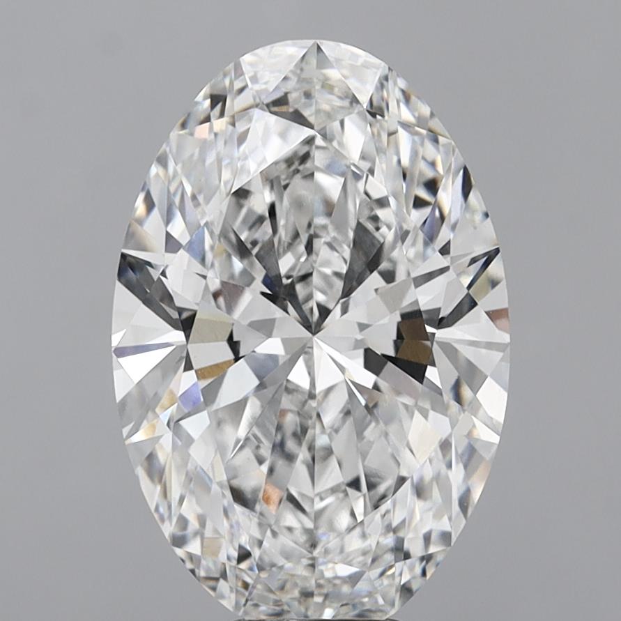 9.04 ct. oval Lab Grown Diamond front image