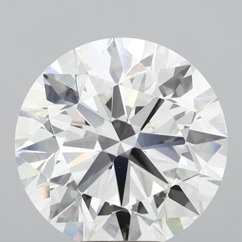6.02 ct. round Lab Grown Diamond front image