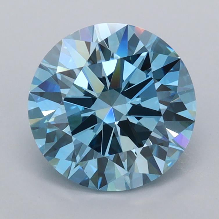 1.76 ct. round Lab Grown Diamond front image