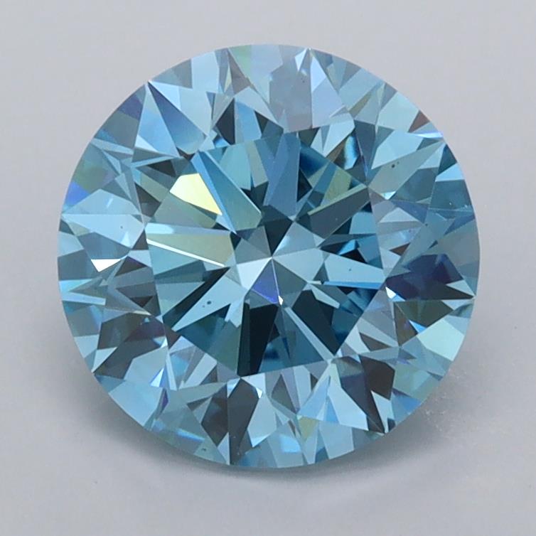 2.01 ct. round Lab Grown Diamond front image