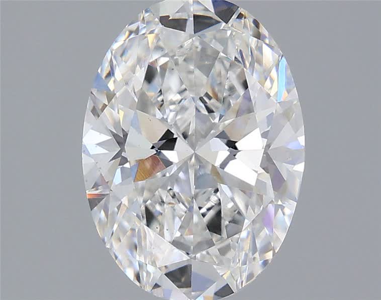 2.04 ct. oval Lab Grown Diamond front image