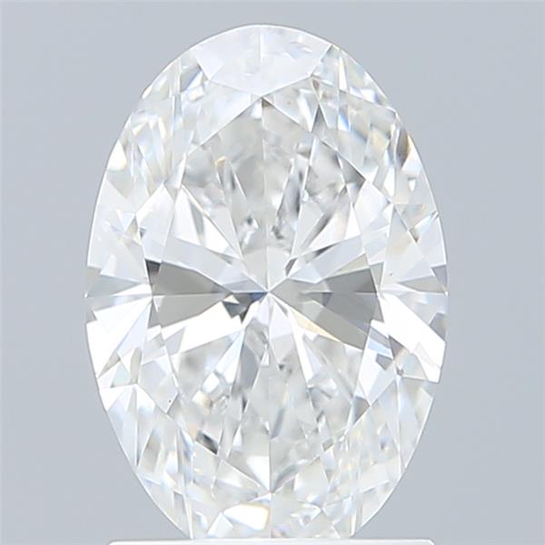 1.57 ct. oval Lab Grown Diamond front image