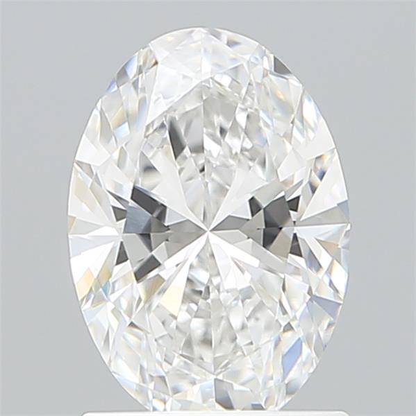 1.28 ct. oval Lab Grown Diamond front image
