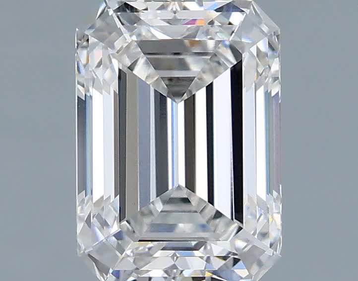 1.55 ct. emerald Lab Grown Diamond front image