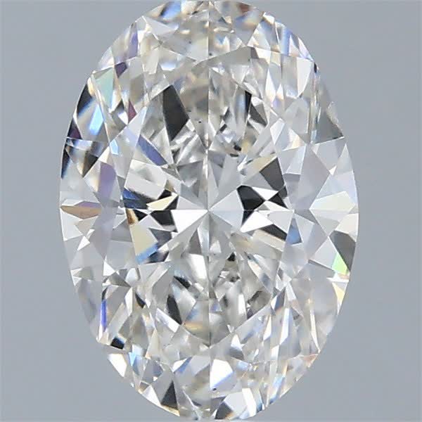 1.02 ct. oval Lab Grown Diamond front image