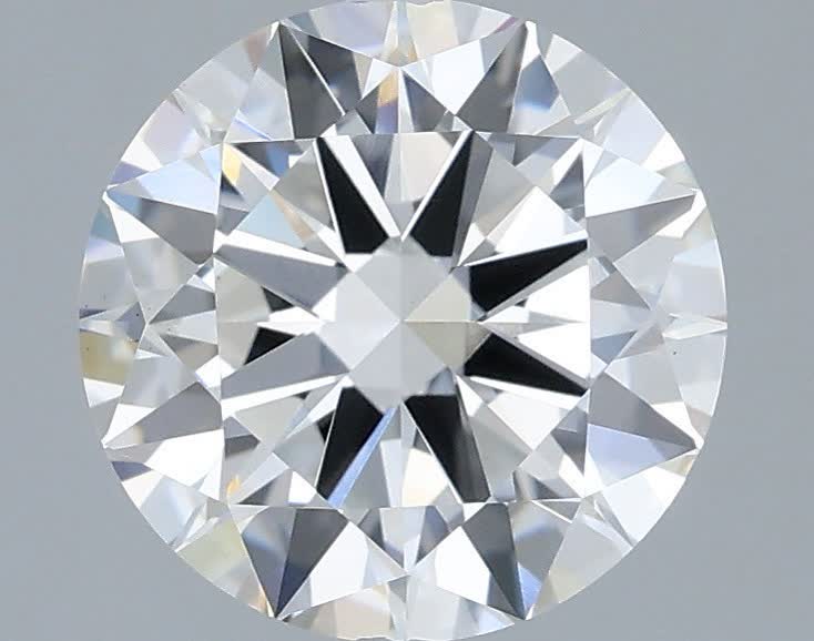 2.07 ct. round Lab Grown Diamond front image