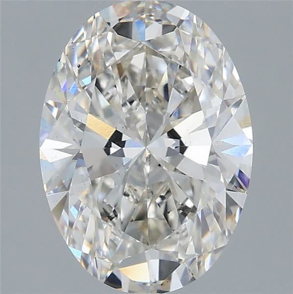 2.09 ct. oval Lab Grown Diamond front image
