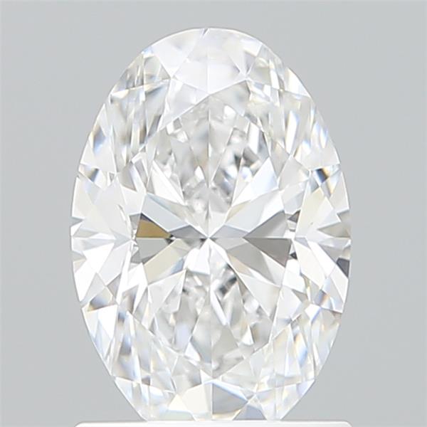 1.28 ct. oval Lab Grown Diamond front image