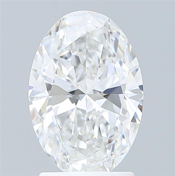 2.02 ct. oval Lab Grown Diamond front image