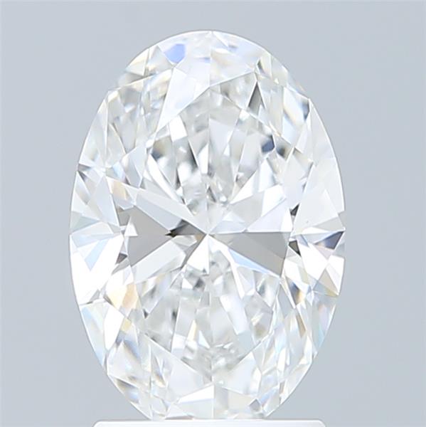 2.08 ct. oval Lab Grown Diamond front image