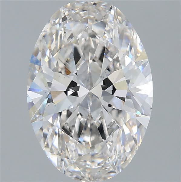 2.09 ct. oval Lab Grown Diamond front image