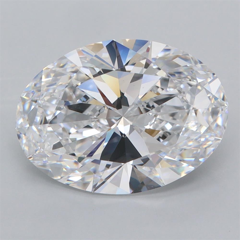 3.97 ct. oval Lab Grown Diamond front image