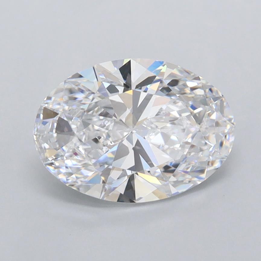 1.42 ct. oval Lab Grown Diamond front image