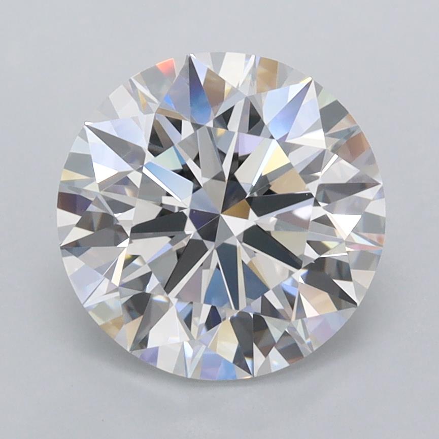 2.56 ct. round Lab Grown Diamond front image