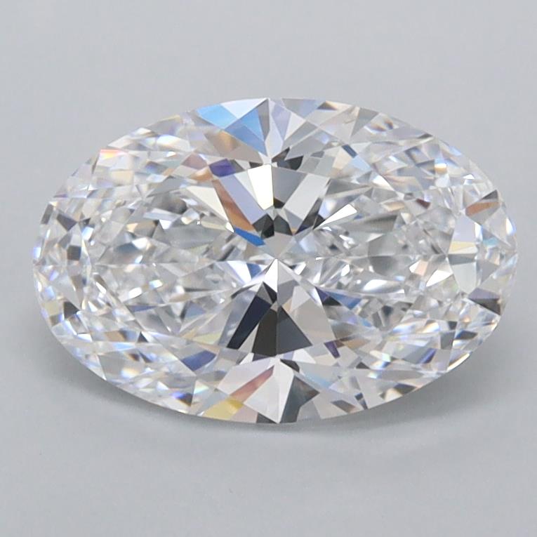 1.44 ct. oval Lab Grown Diamond front image