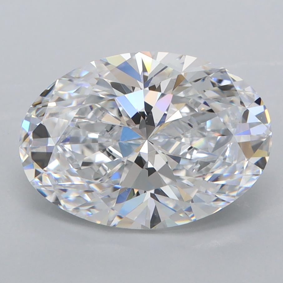 2.66 ct. oval Lab Grown Diamond front image