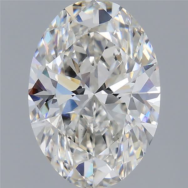 2.09 ct. oval Lab Grown Diamond front image