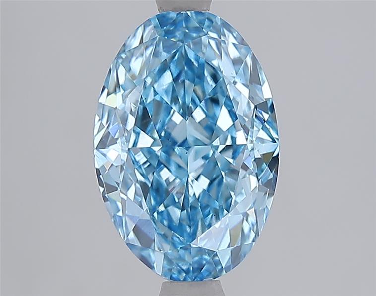 2.72 ct. oval Lab Grown Diamond front image
