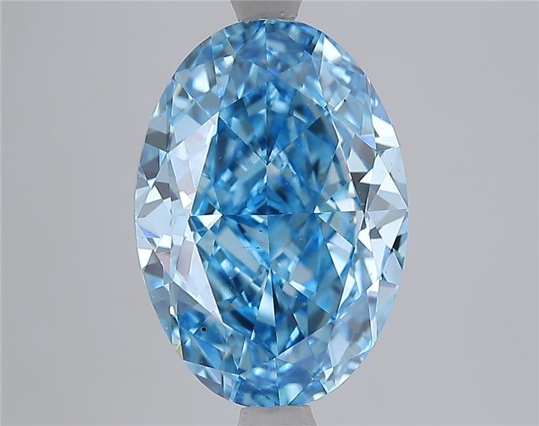 4.58 ct. oval Lab Grown Diamond front image