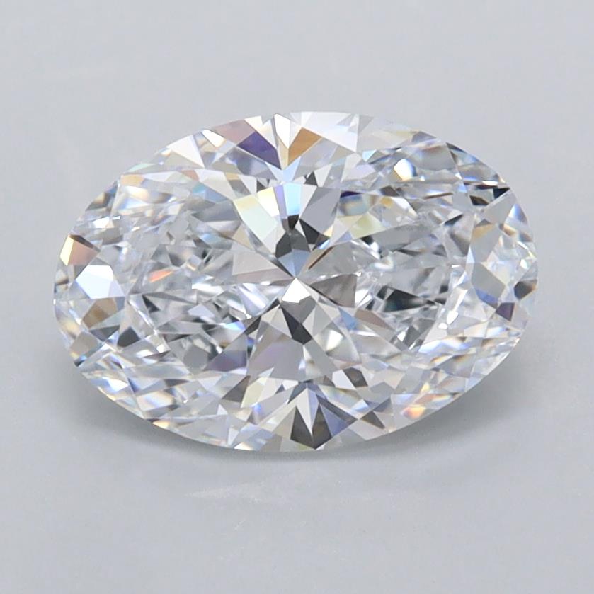 1.45 ct. oval Lab Grown Diamond front image