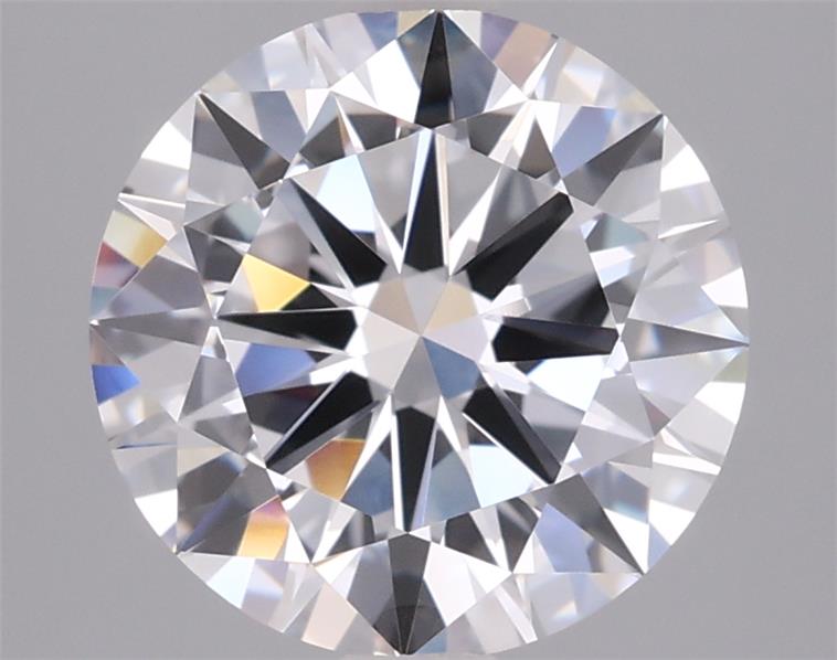 2.48 carat e VVS1 EX Cut IGI round diamond