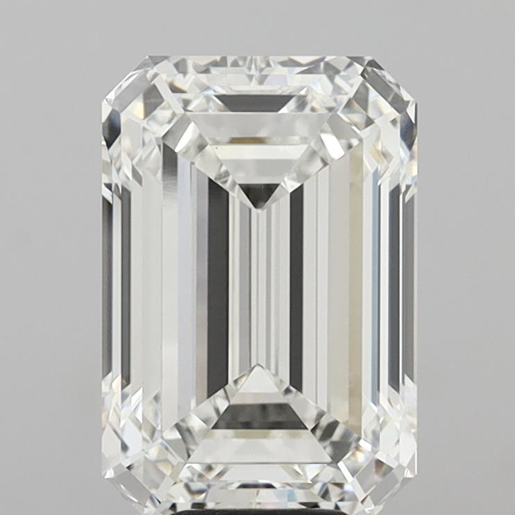 8.09 ct. emerald Lab Grown Diamond front image