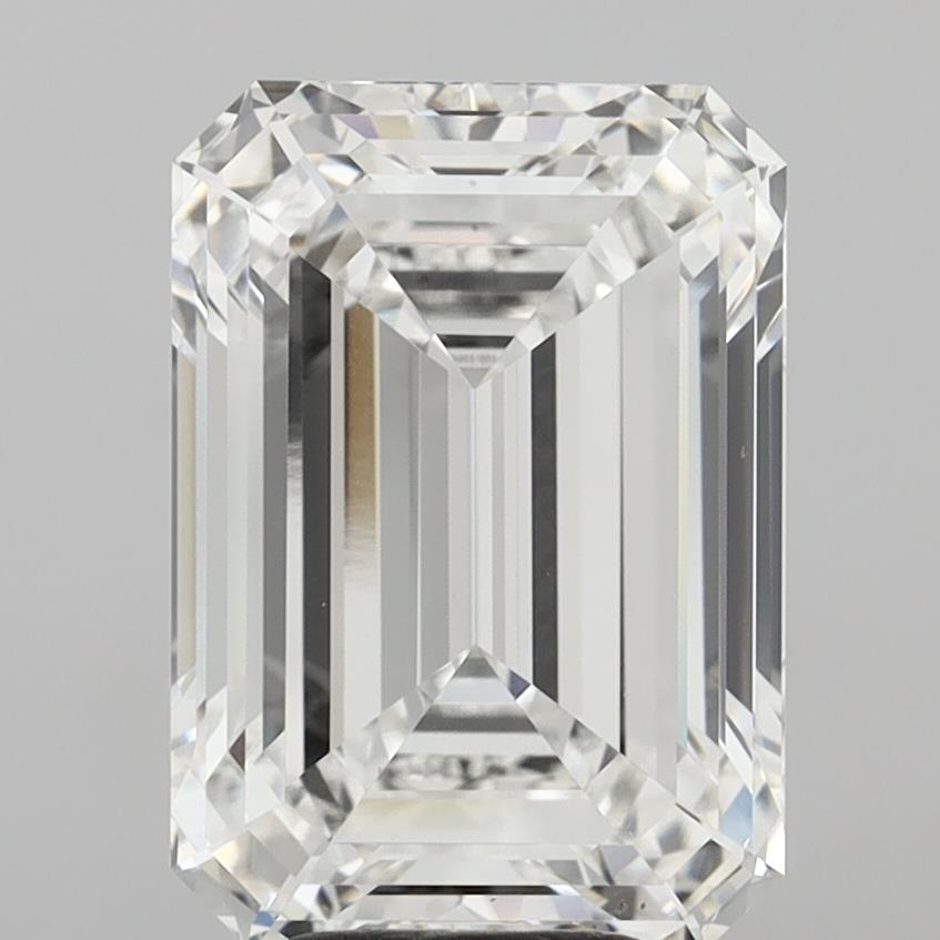 6.54 ct. emerald Lab Grown Diamond front image