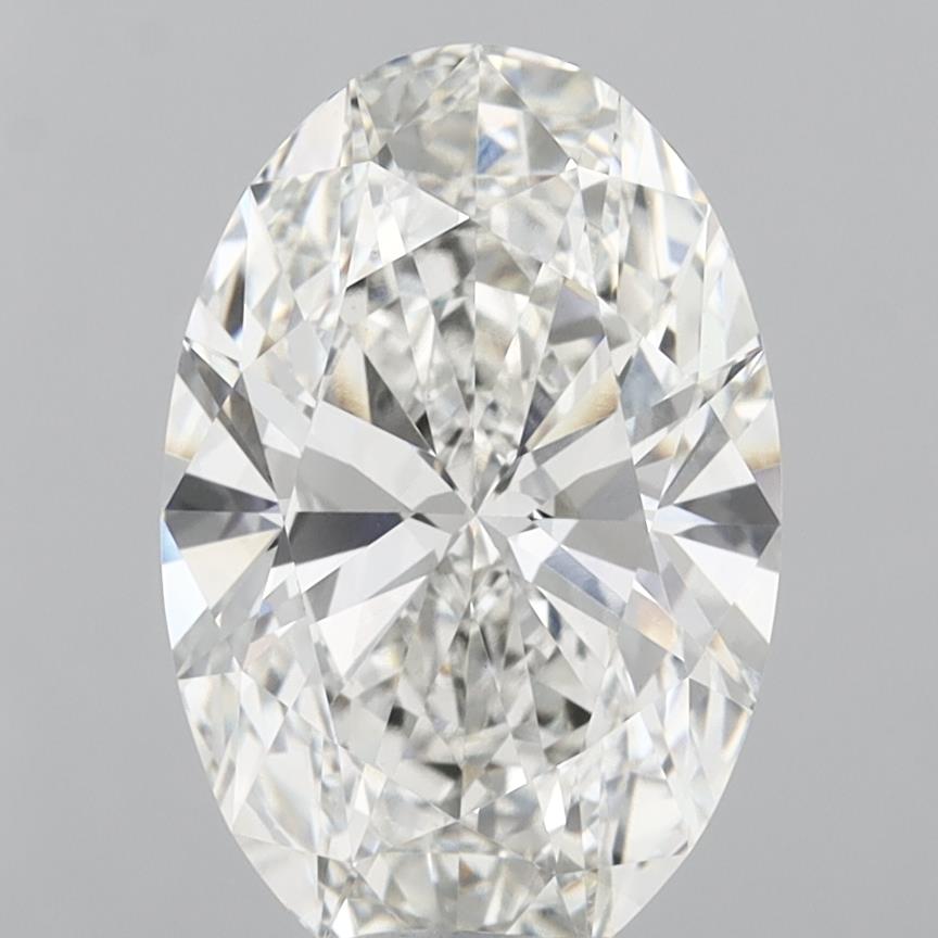 9.09 ct. oval Lab Grown Diamond front image