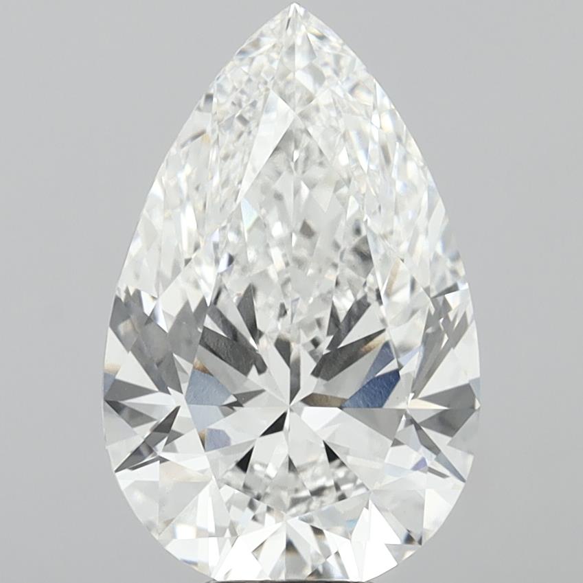 8.10 ct. pear Lab Grown Diamond front image