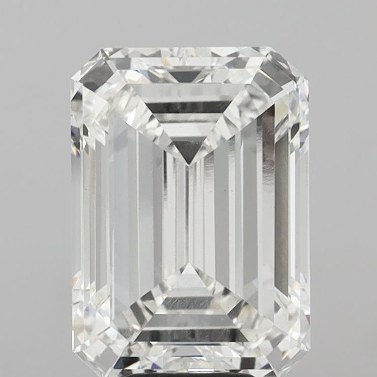 8.09 ct. emerald Lab Grown Diamond front image