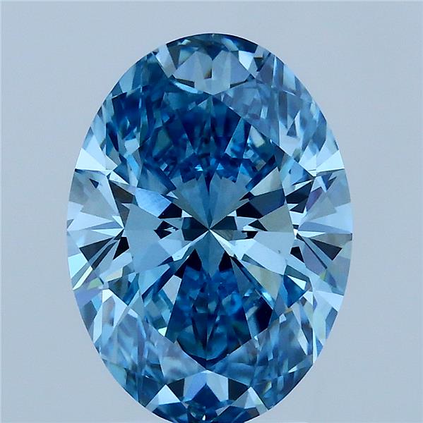 3.05 ct. oval Lab Grown Diamond front image