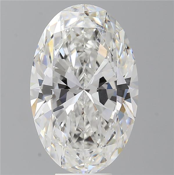 8.60 ct. oval Lab Grown Diamond front image