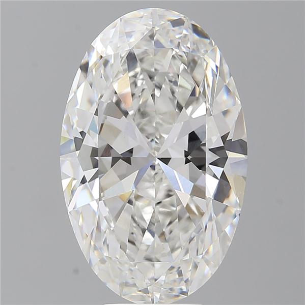 8.60 ct. oval Lab Grown Diamond front image