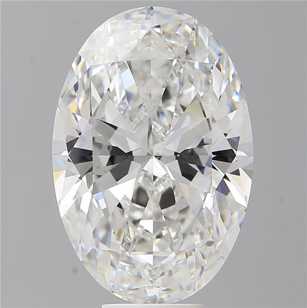 9.58 ct. oval Lab Grown Diamond front image