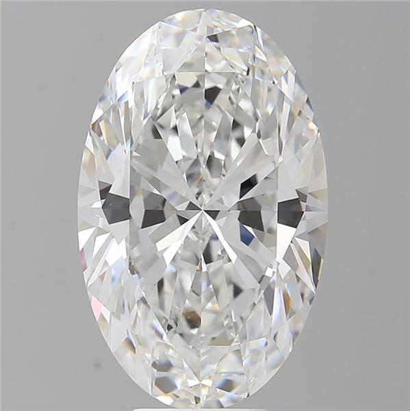 8.59 ct. oval Lab Grown Diamond front image