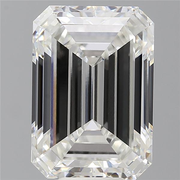 9.58 ct. emerald Lab Grown Diamond front image