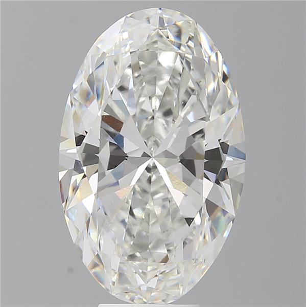 8.05 ct. oval Lab Grown Diamond front image