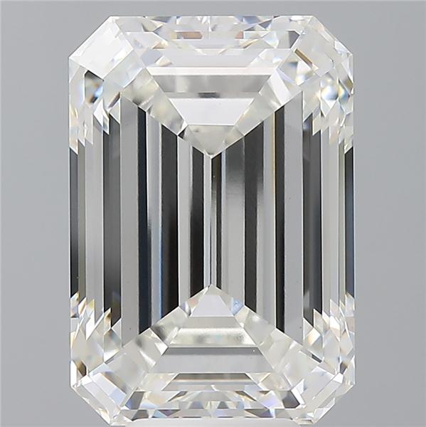 8.09 ct. emerald Lab Grown Diamond front image
