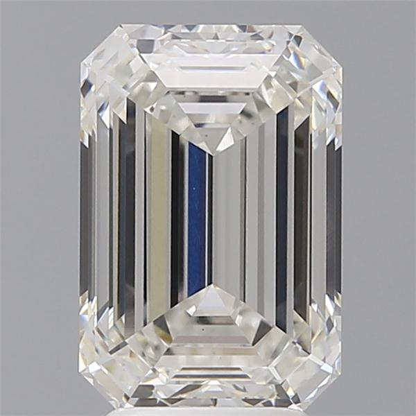 4.09 ct. emerald Lab Grown Diamond front image
